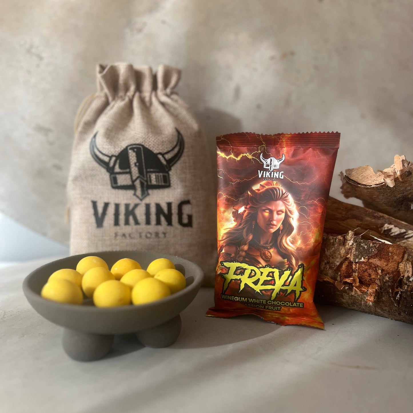 VIKING - FREYA, WINEGUM W/ WHITE CHOCOLATE&PASSIONFRUIT