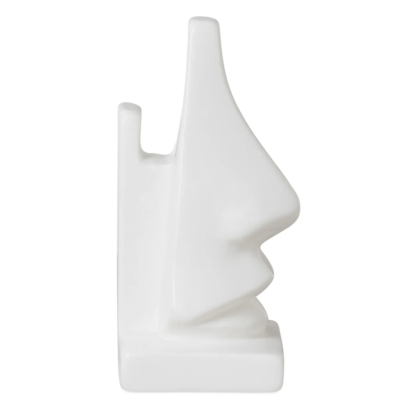EYEGLASS HOLDER, NOSE - WHITE