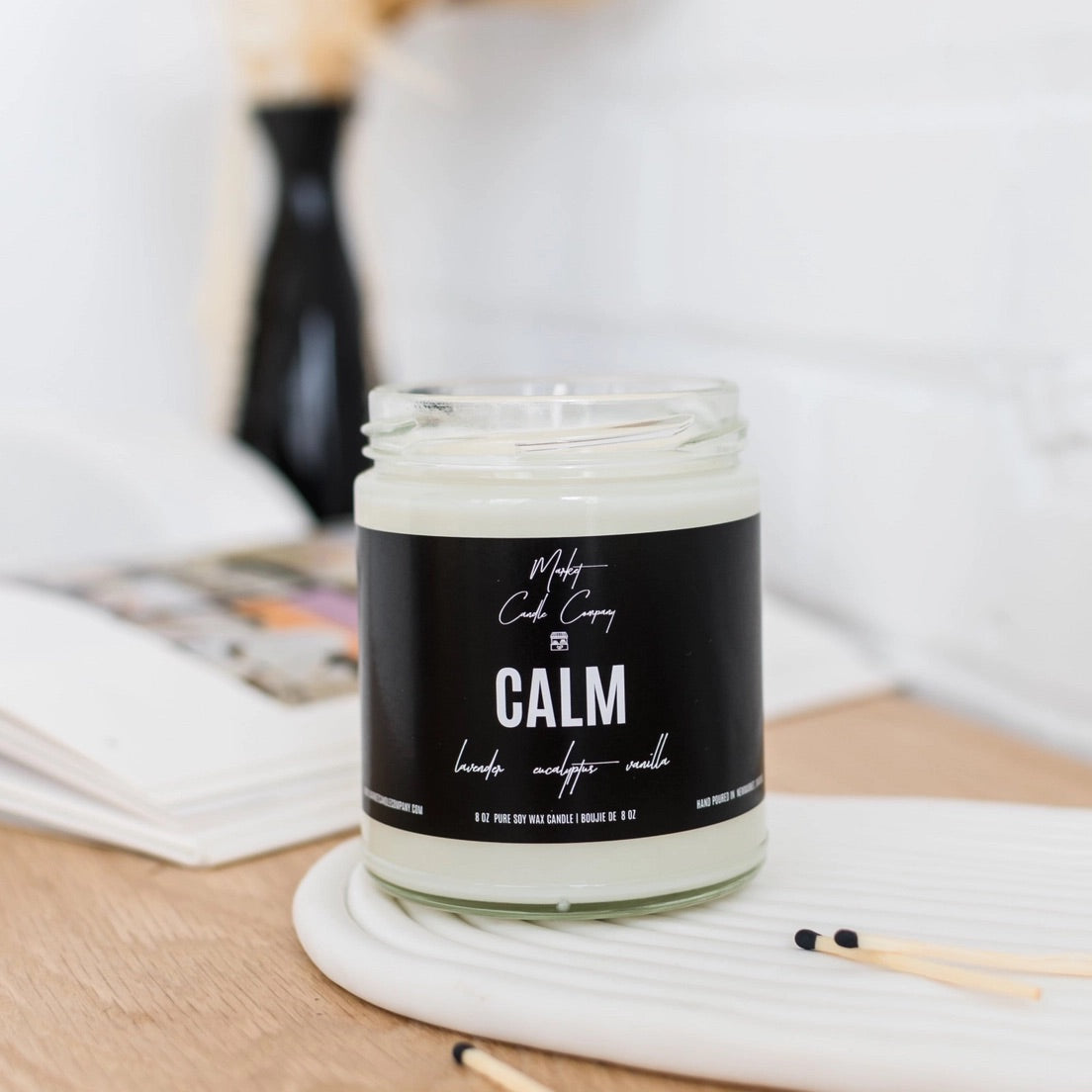 CANDLE (SOY WAX), CALM 8oz