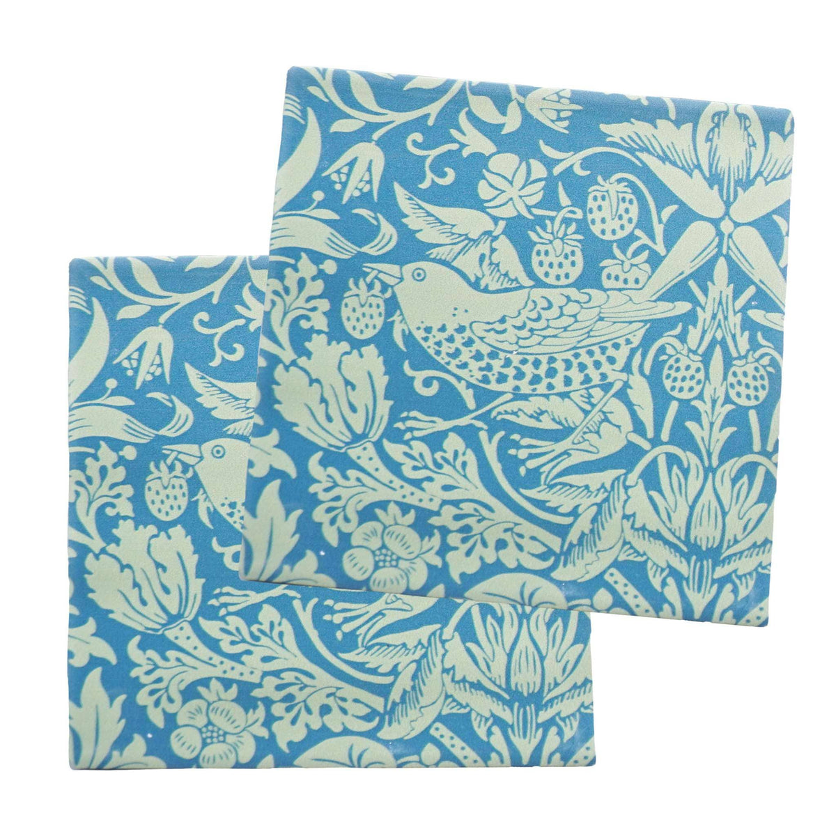 COASTERS, WILLIAM MORRIS - STRAWBERRY THIEF/SAGE