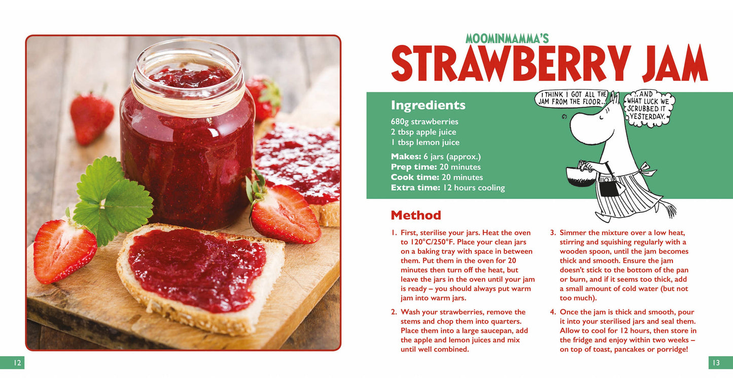 MOOMIN BOOK, SQUARE - COMFORT FOOD