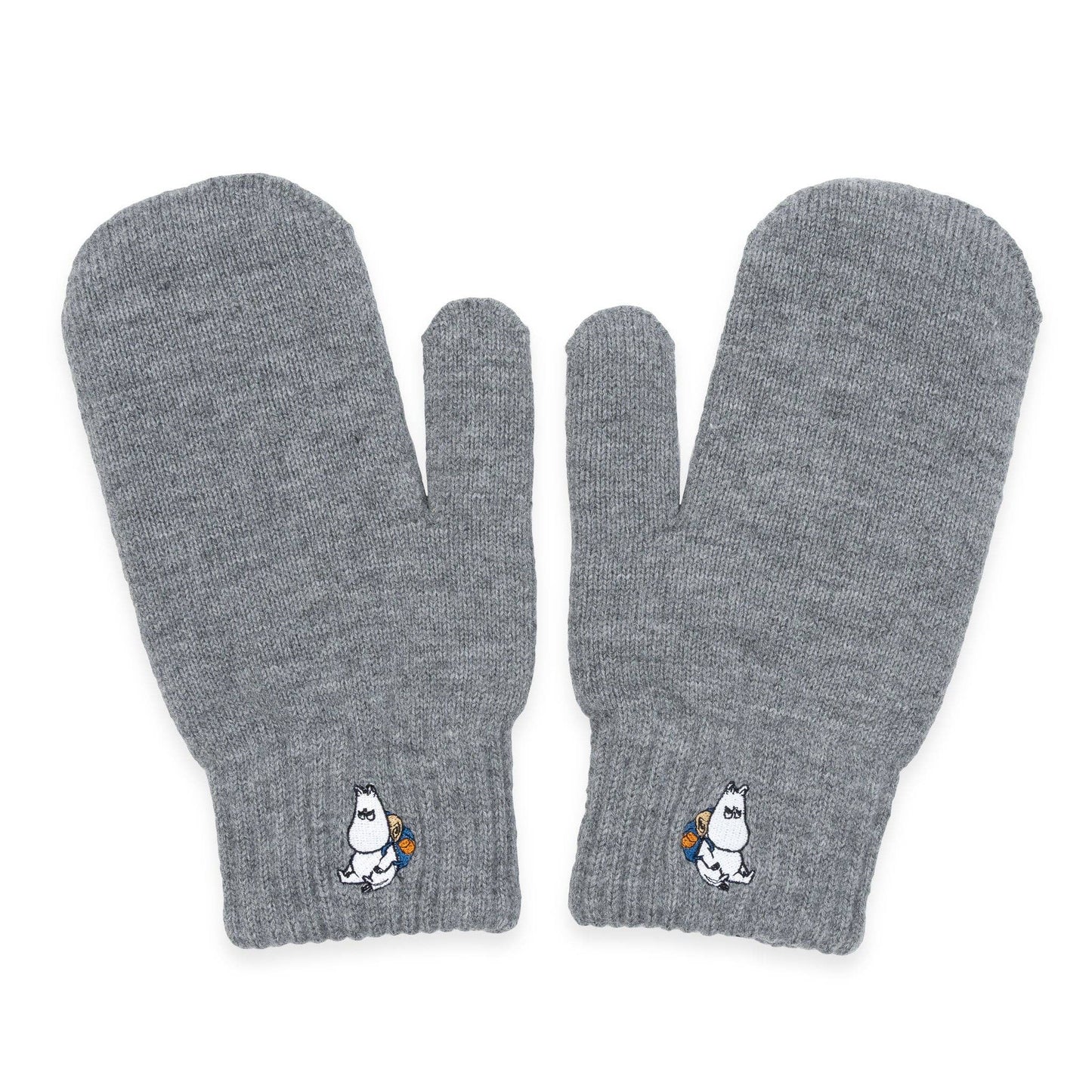 MOOMIN MITTENS - MOOMINTROLL, GREY