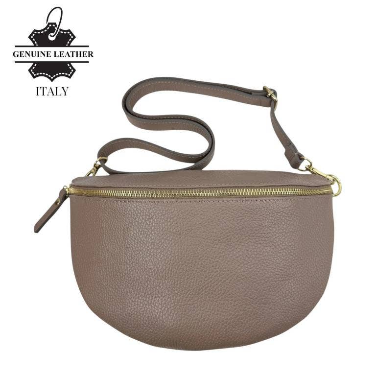 ITALIAN LEATHER - FANNY PACK, LARGE
