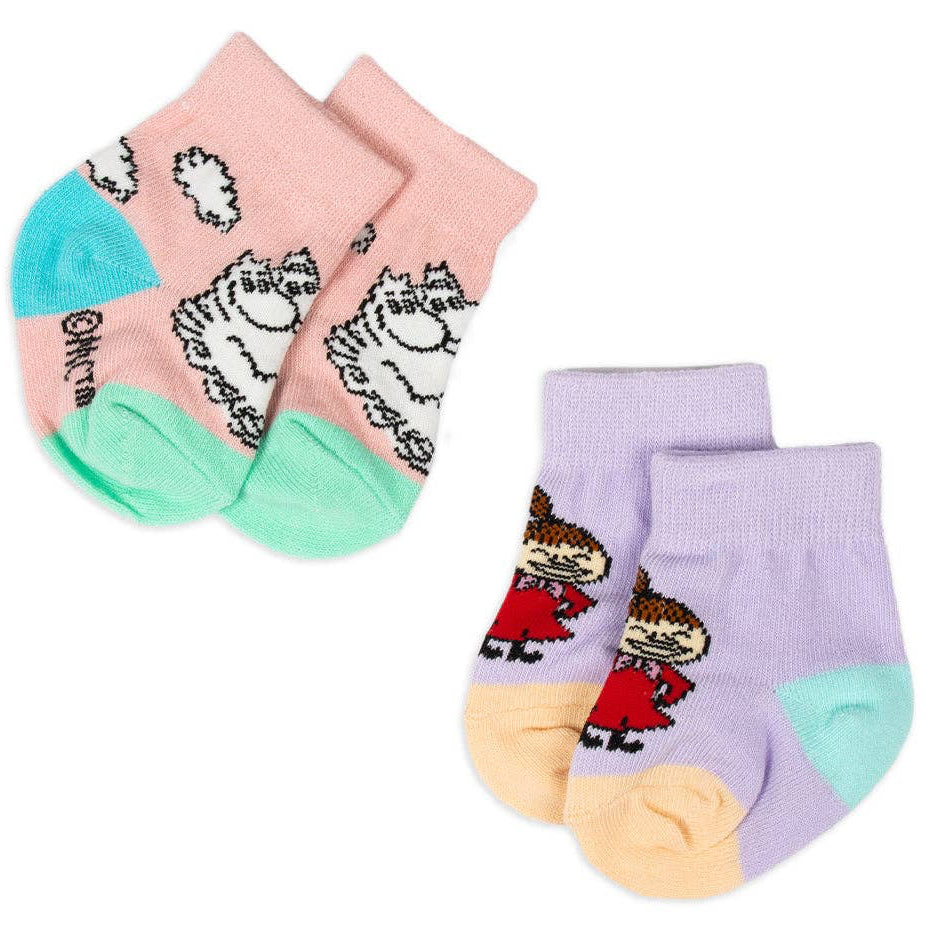 MOOMIN BABY SOCKS - DOUBLE PACK