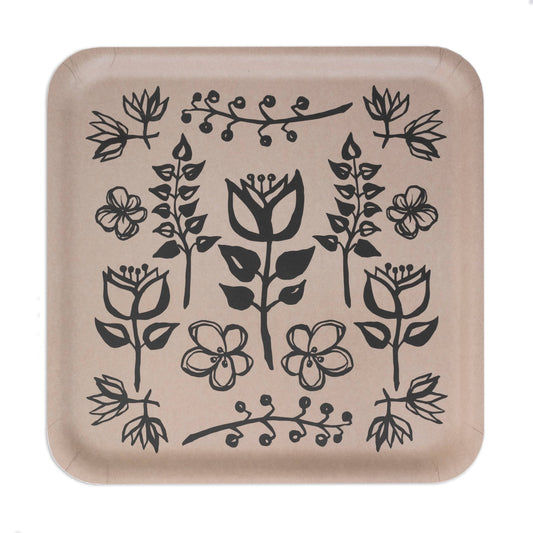 TRAY, MAGIC GARDEN - DARK