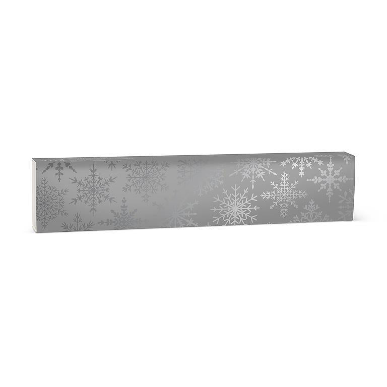 MATCHES, LONG - SILVER SNOWFLAKES