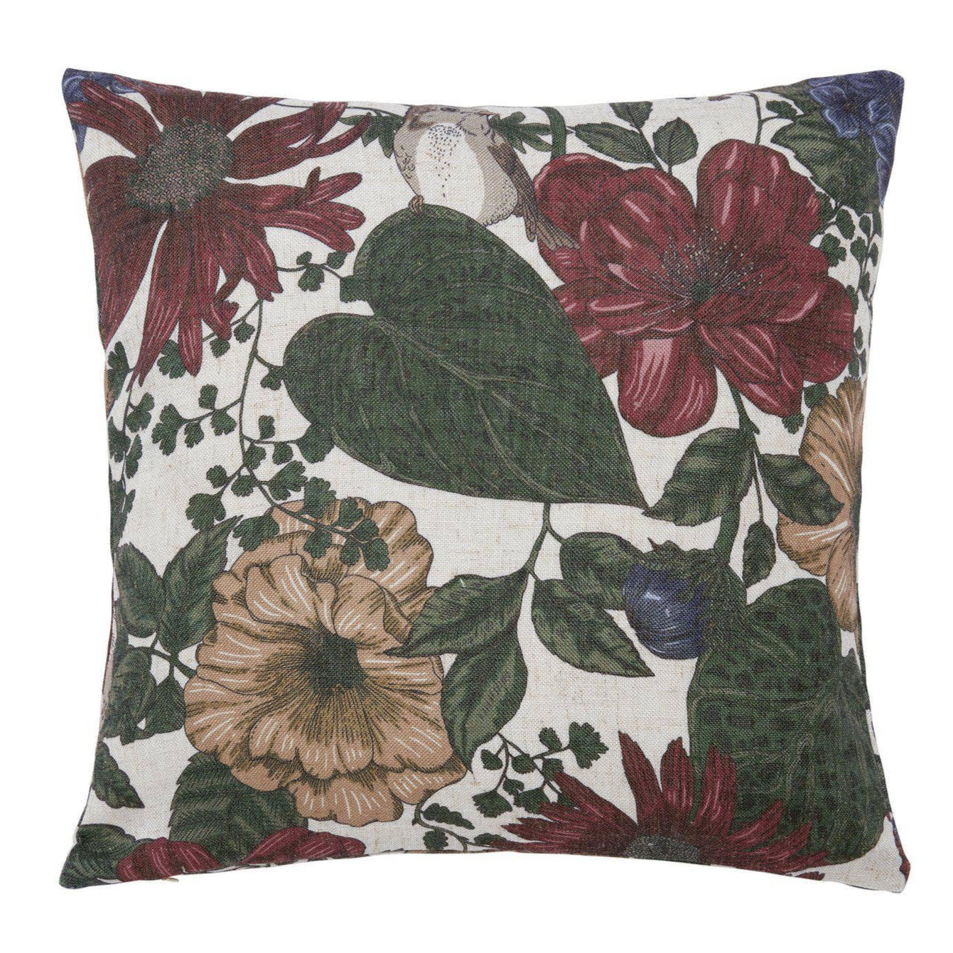 PILLOW, FLOWER PRINT - VIVIAN
