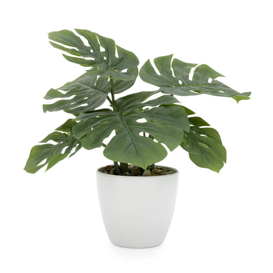FAUX POTTED PLANT - MONSTERA