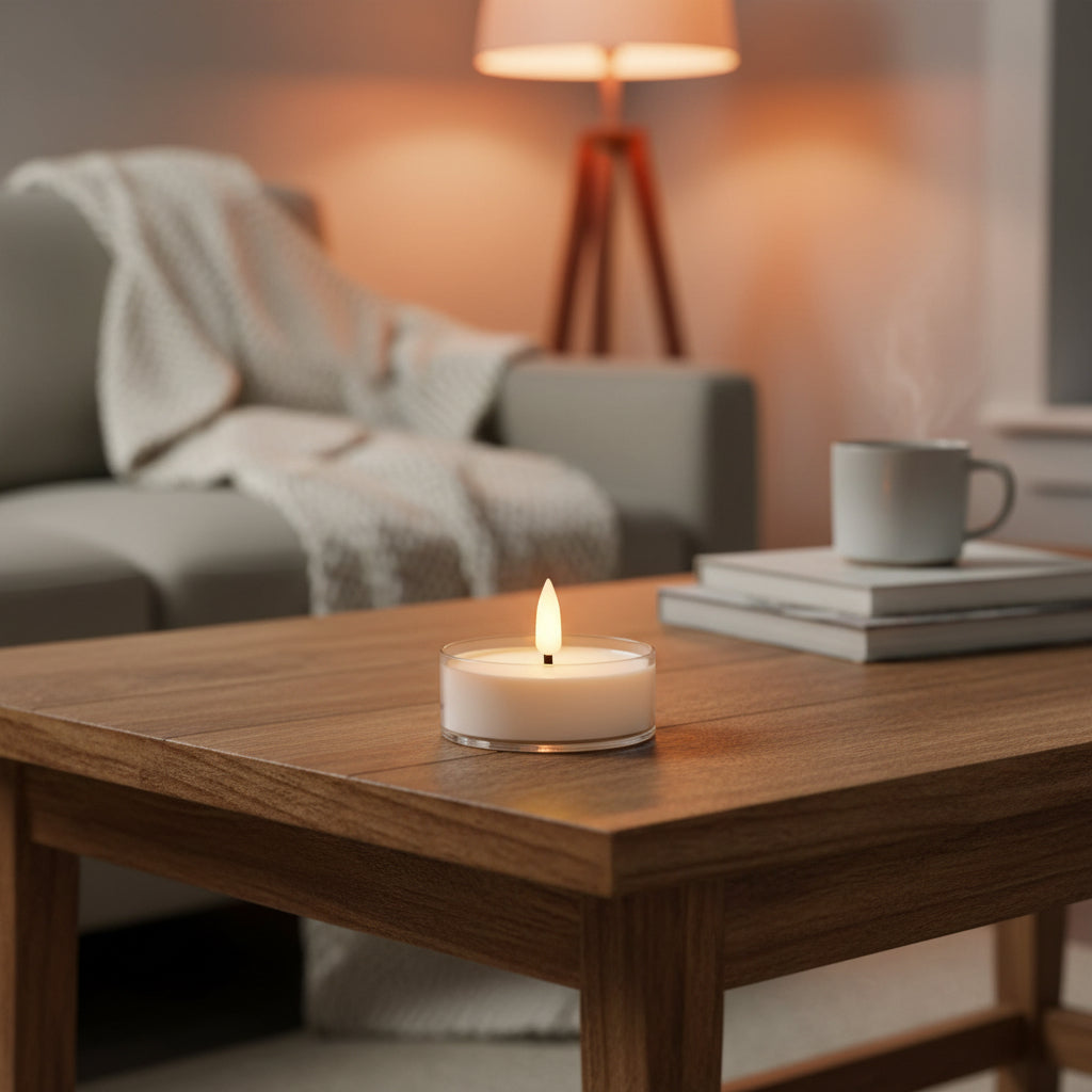 TEALIGHT, LED - WHITE