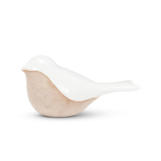 BIRD, MATTE/SHINY - WHITE/NATURAL