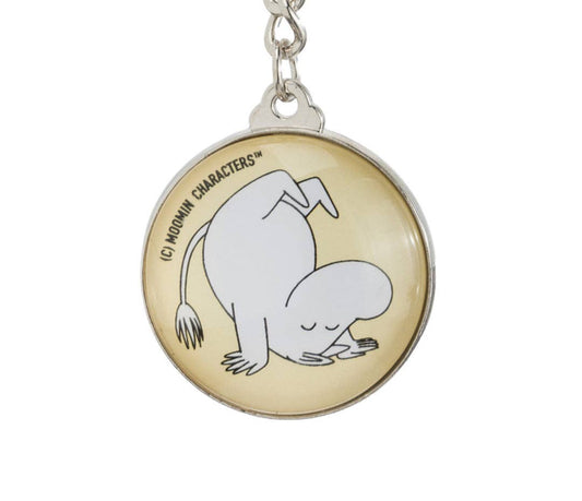MOOMIN KEY RING, HAPPY - YELLOW