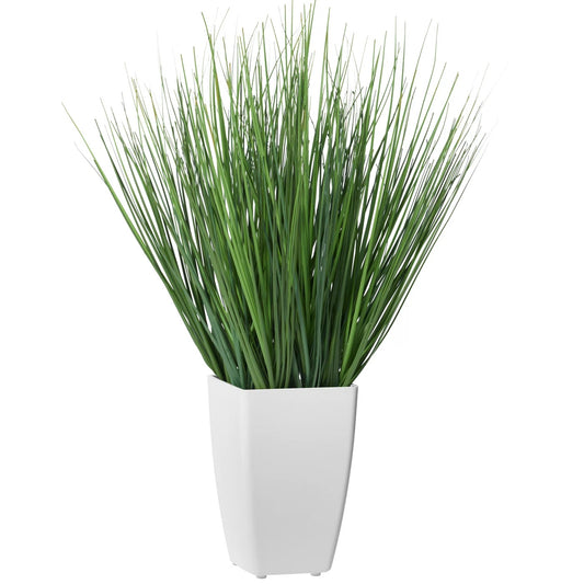 FAUX POTTED PLANT - ONION GRASS