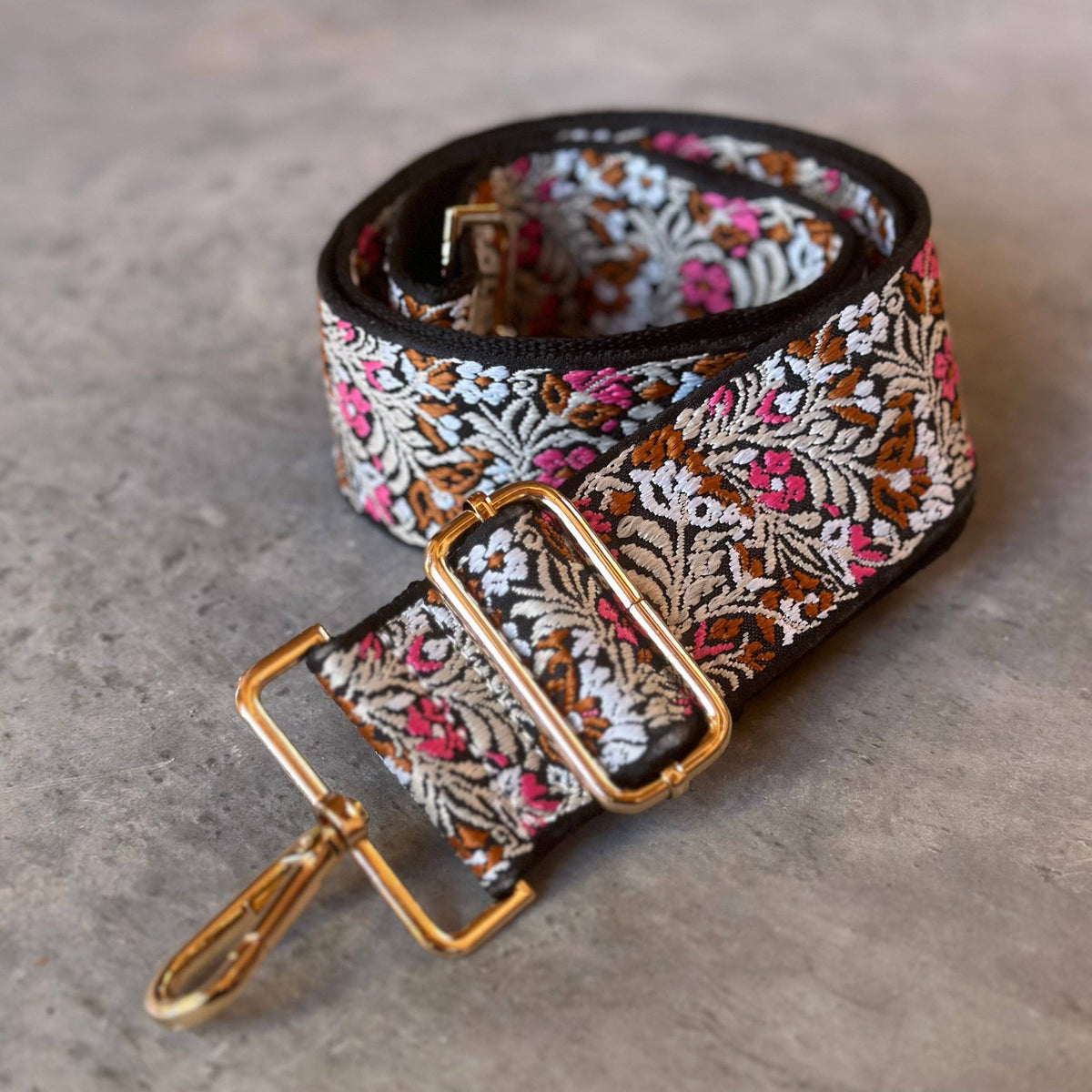 BAG STRAP - FLOWER POWER