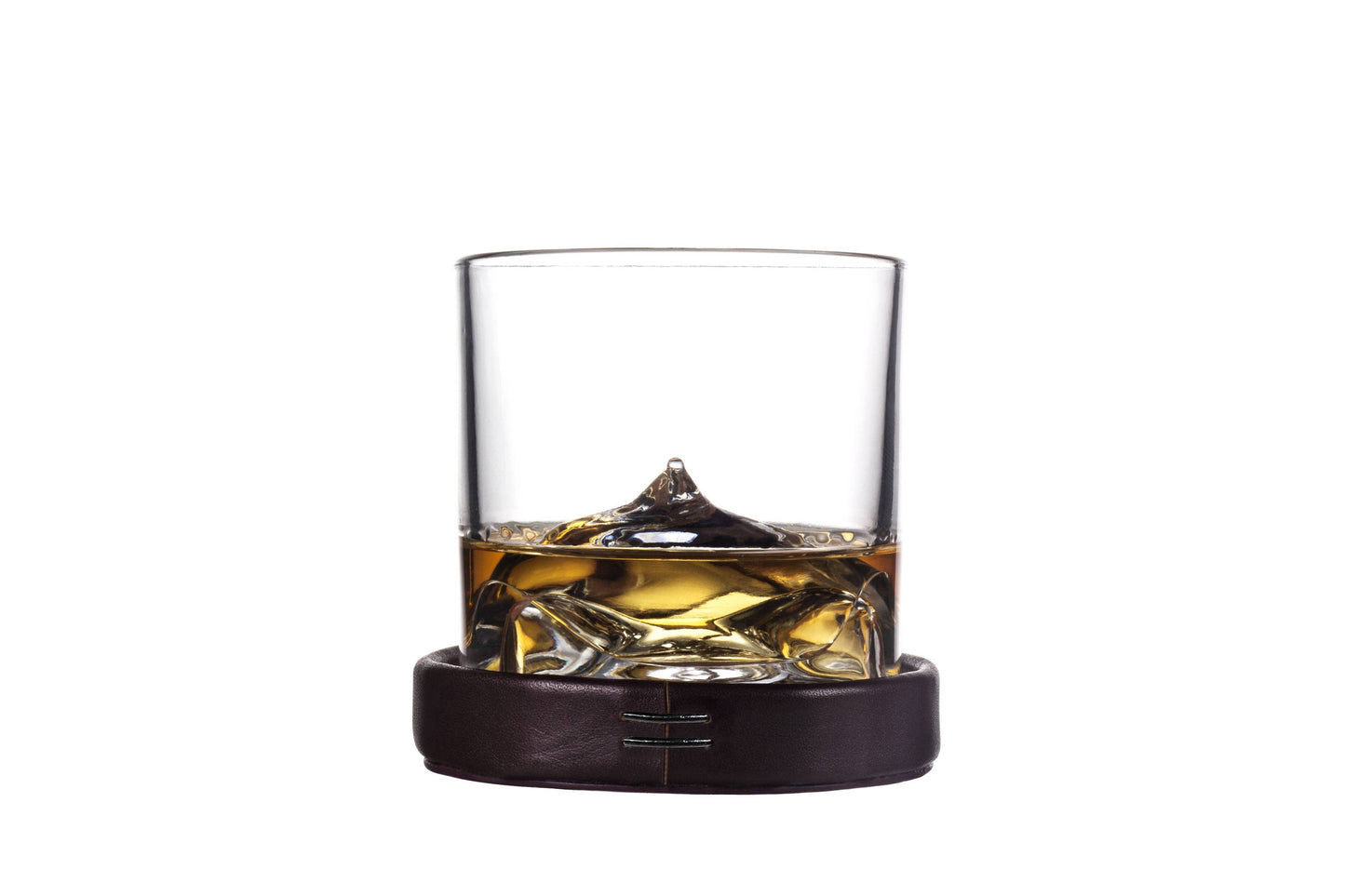 COASTERS, LEATHER - SET OF 4