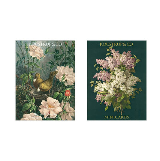 MINICARDS - SPRING FLOWER, LILAC