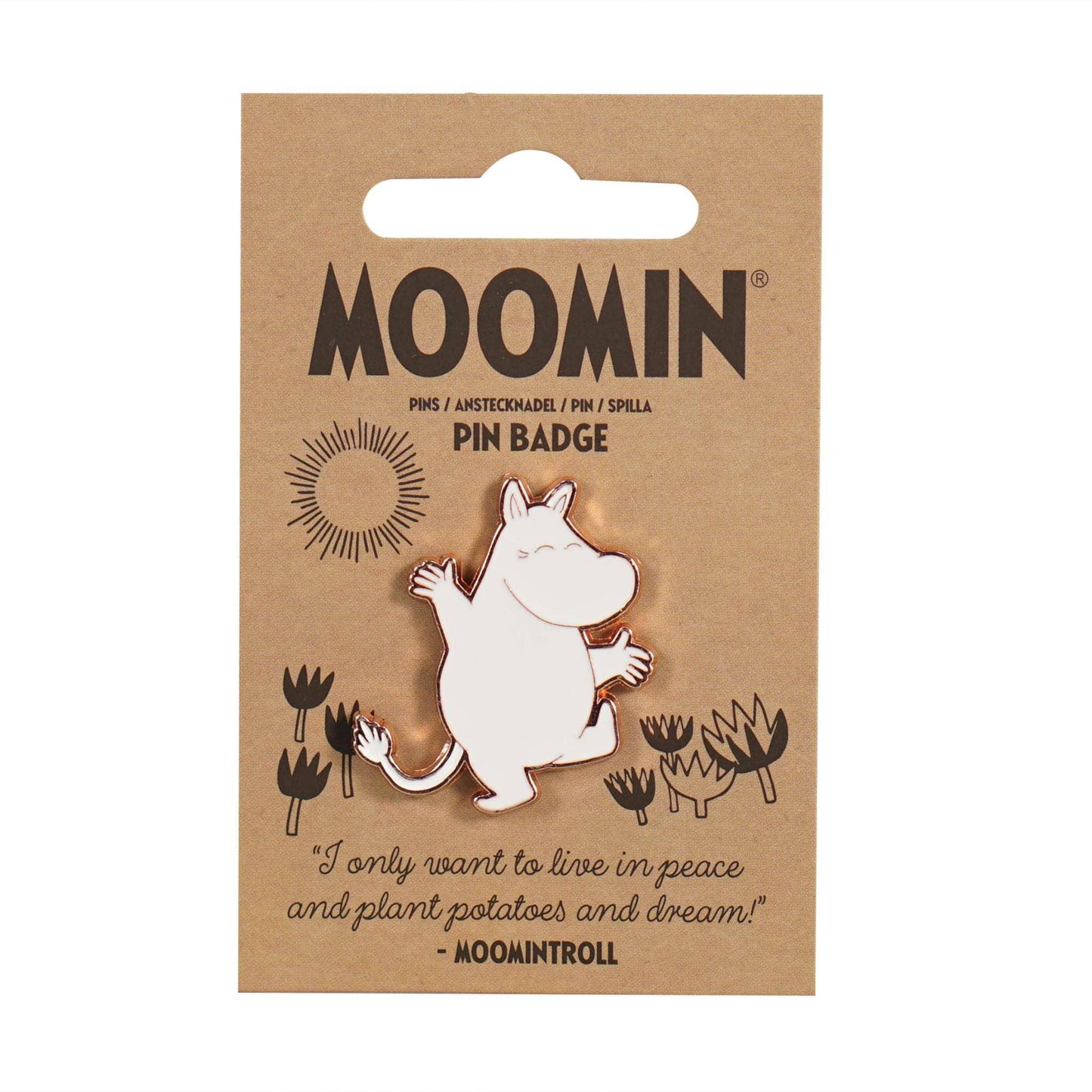MOOMIN PIN - MOOMINTROLL