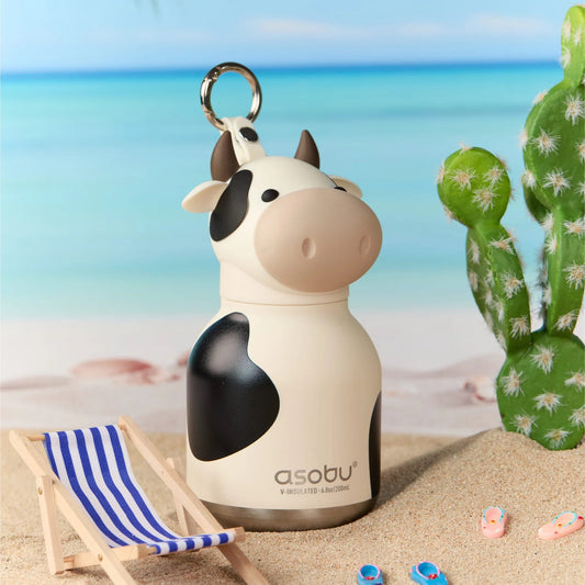 BESTIE MINI BOTTLE - COW W/KEY RING