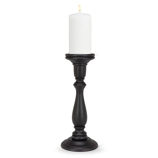 CANDLE HOLDER - BLACK