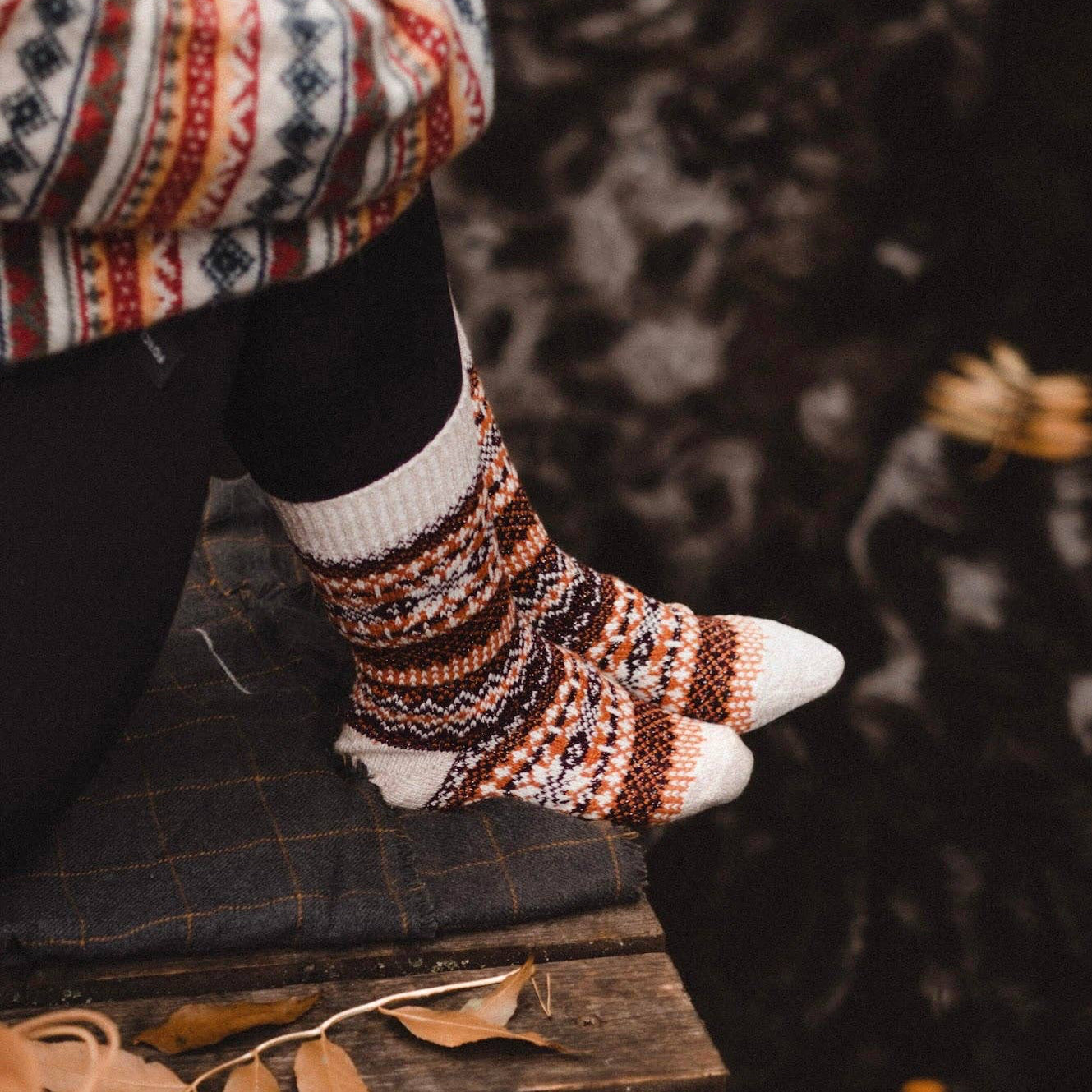 NORDIC SOCKS, UNISEX - COZY ZENKA