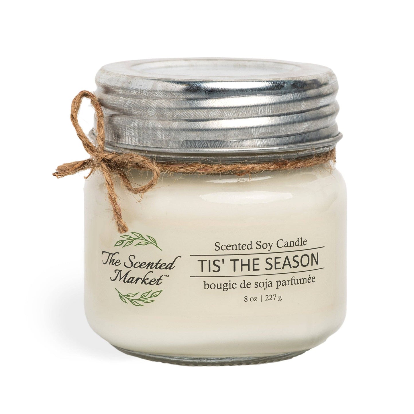 CANDLE (SOY WAX) - TIS' THE SEASON 8oz