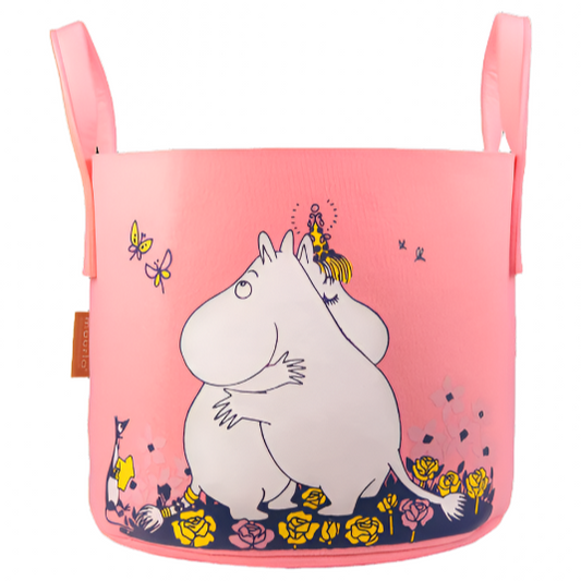 MOOMIN BASKET, THE HUG - PINK, LARGE