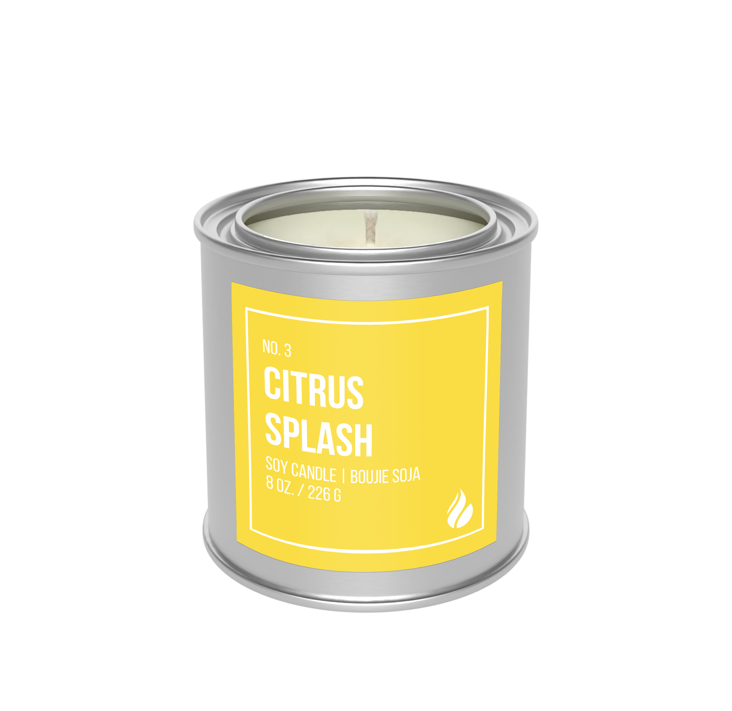 CANDLE, SOY WAX - CITRUS SPLASH