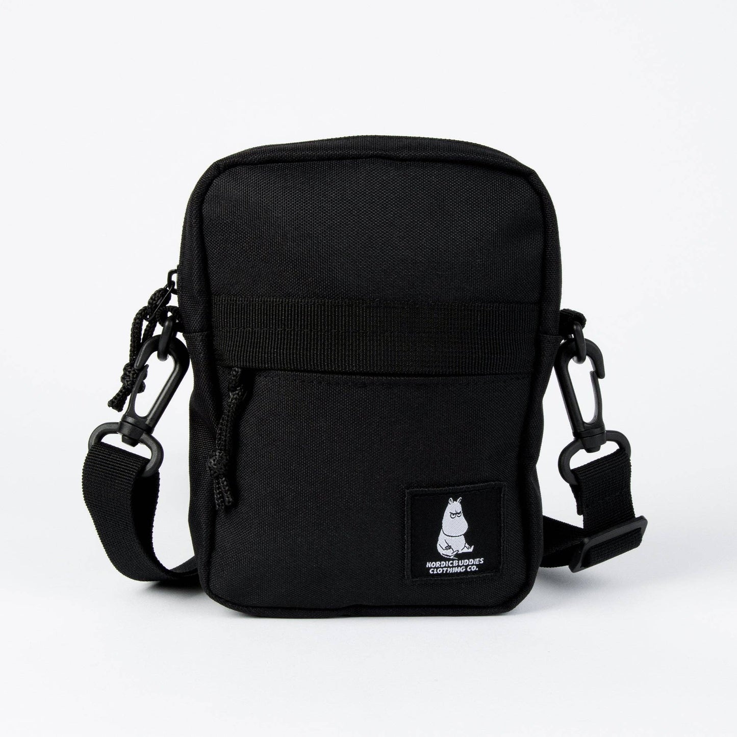 MOOMIN TRAVEL BAG, CROSS BODY - MOOMINTROLL, BLACK