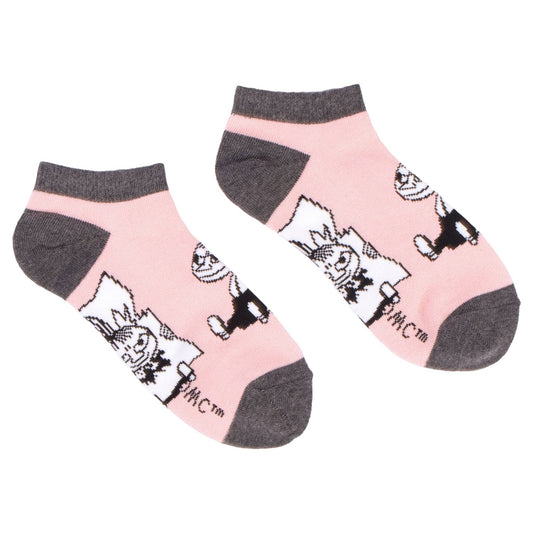 MOOMIN ANKLE SOCKS, LITTLE MY - WOMEN'S, PINK