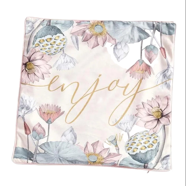 PILLOW - LOTUS 18" x 18"