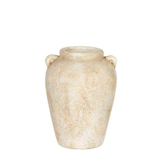 RUSTIC TERRACOTTA VASE - SMALL