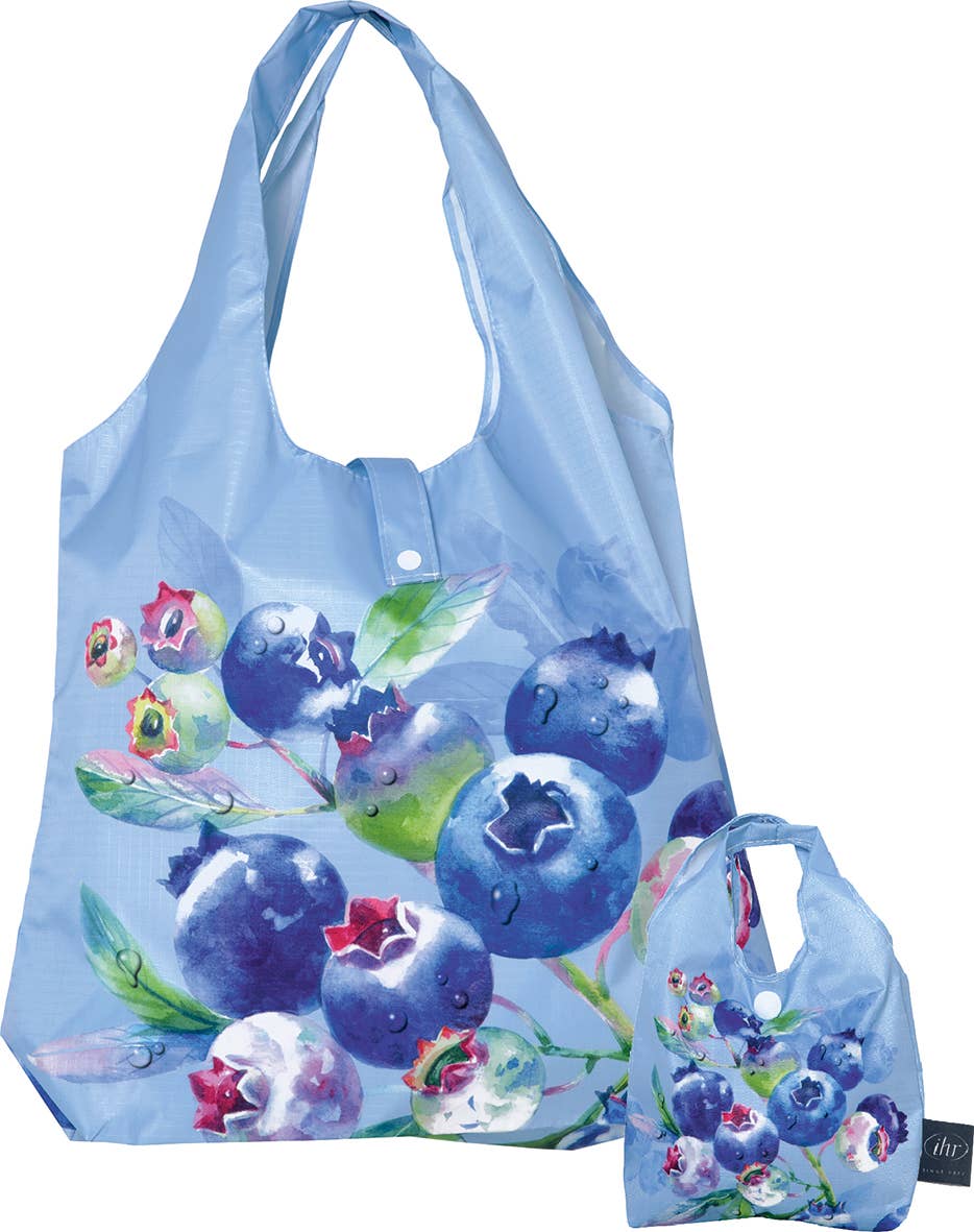 SHOPPING BAG - BLUEBERRY, BLUE