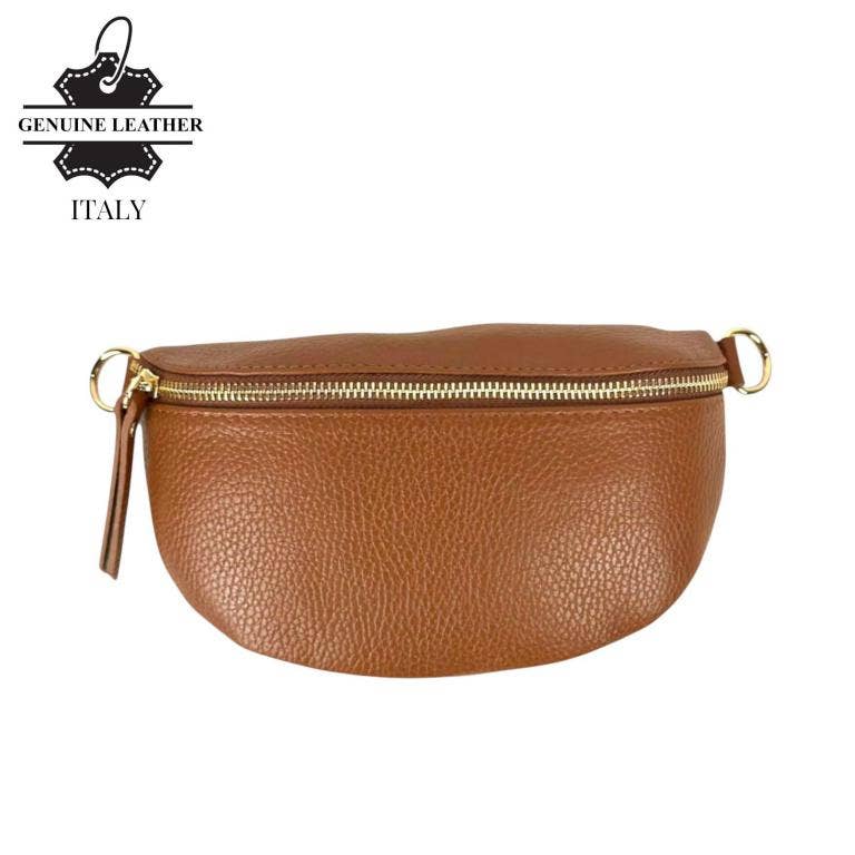 ITALIAN LEATHER - FANNY PACK, SMALL