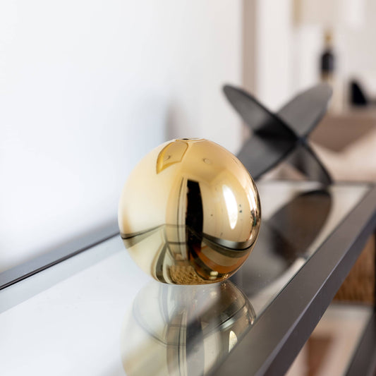 VASE NEVA - GOLD METALLIC