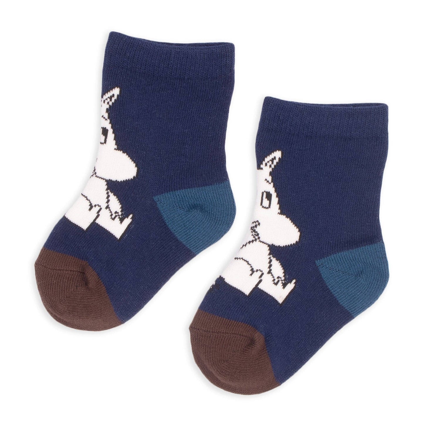MOOMIN BABY SOCKS - NAVY BLUE