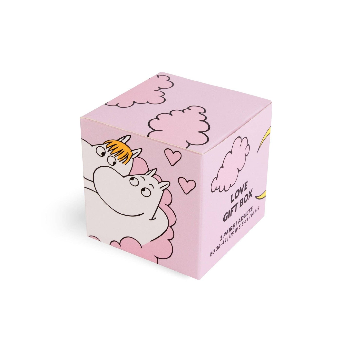 MOOMIN SOCKS, GIFT BOX - LOVE, WOMEN