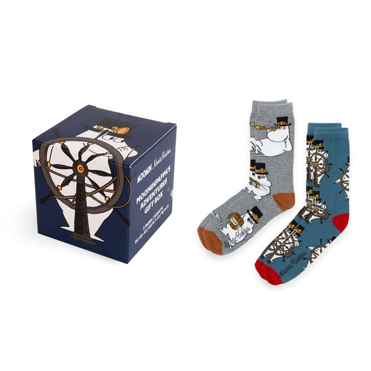 MOOMINPAPPA SOCKS, GIFT BOX - MEN