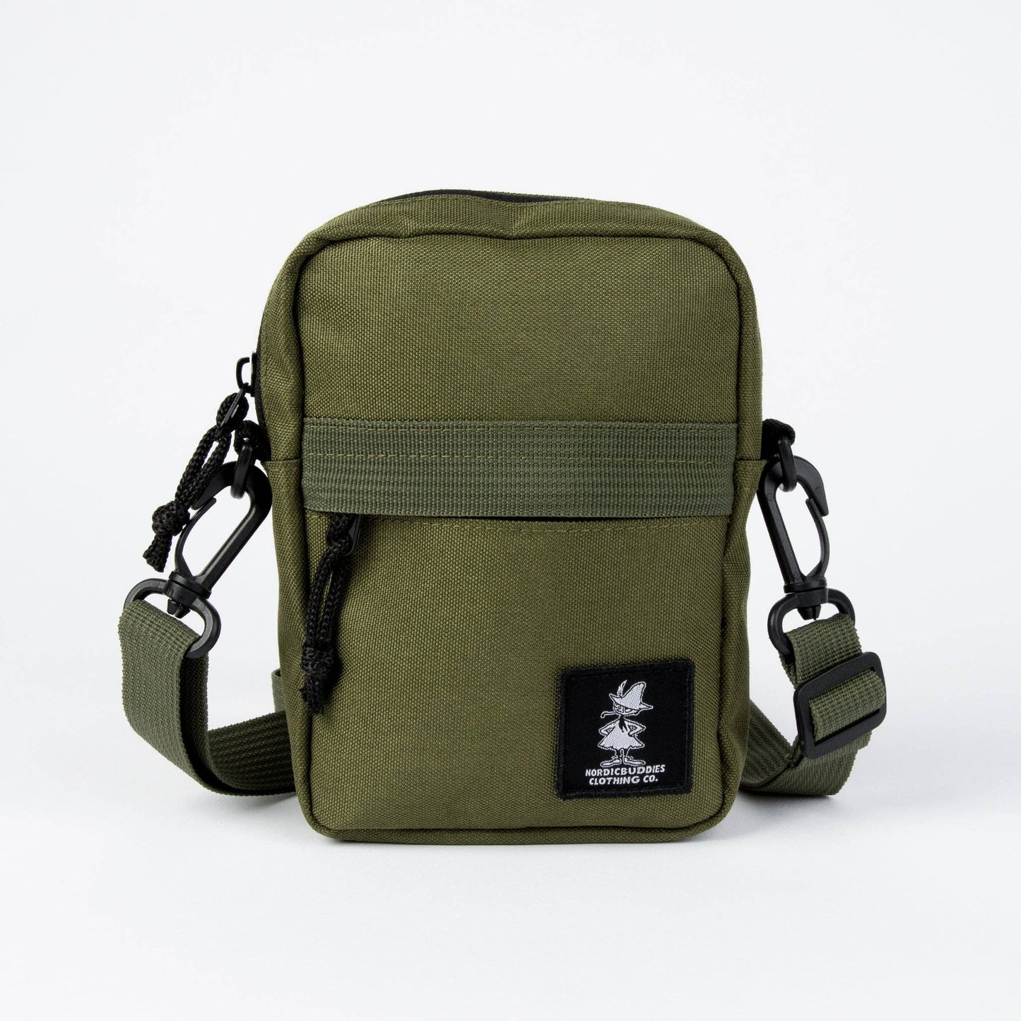 MOOMIN TRAVEL BAG (CROSS BODY) - SNUFKIN, GREEN