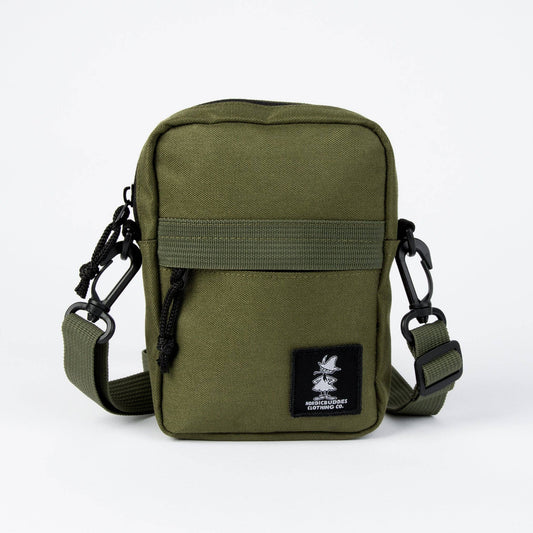 MOOMIN TRAVEL BAG (CROSS BODY) - SNUFKIN, GREEN