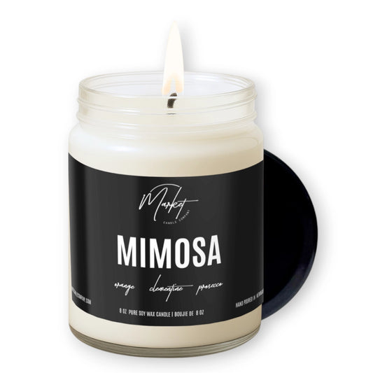 CANDLE (SOY WAX), MIMOSA 8oz