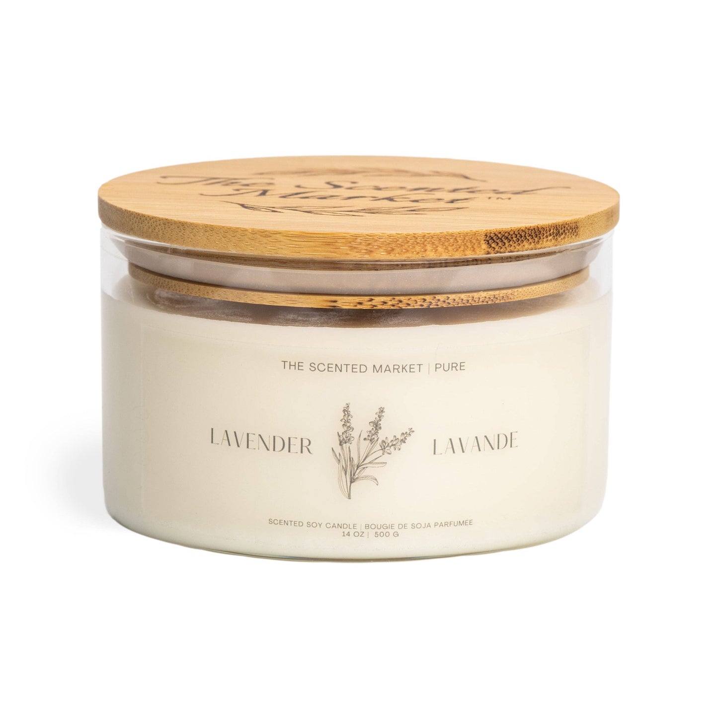 CANDLE (SOY WAX) - LAVENDER 14oz