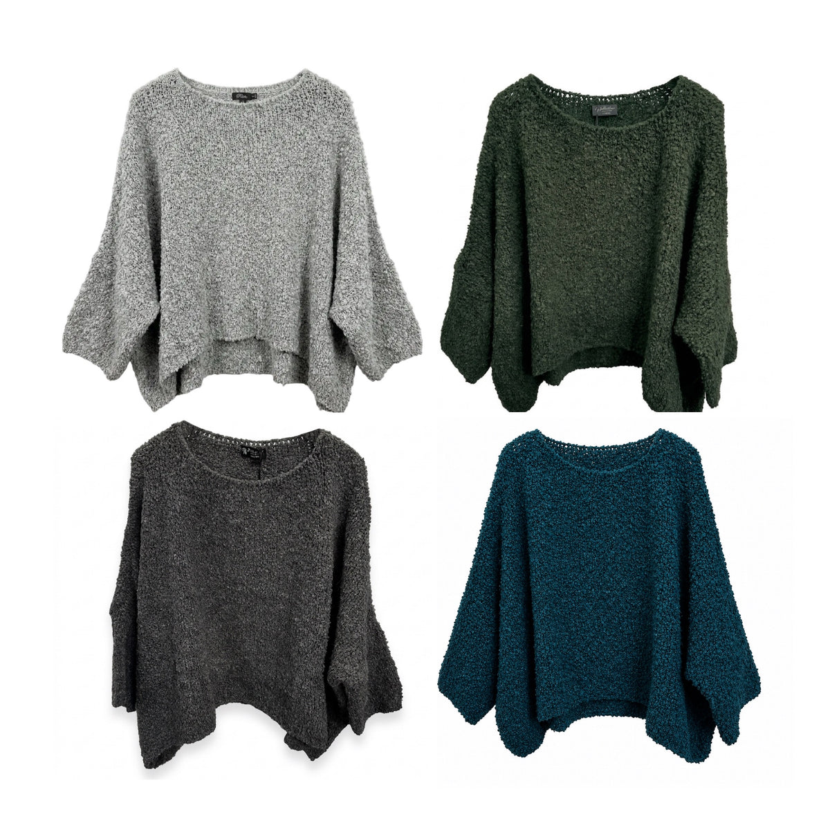 SWEATER, OVERSIZED - BOUCLÉ