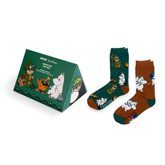 MOOMIN SOCKS, GIFT BOX - ADVENTURE, MEN