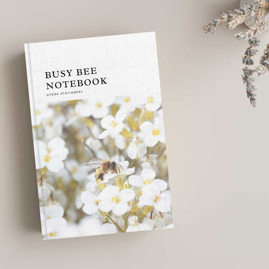 NOTEBOOK, BUSY BEE - LINED