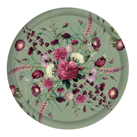 TRAY - BLOSSOM FLOWER GARDEN, BIRCH