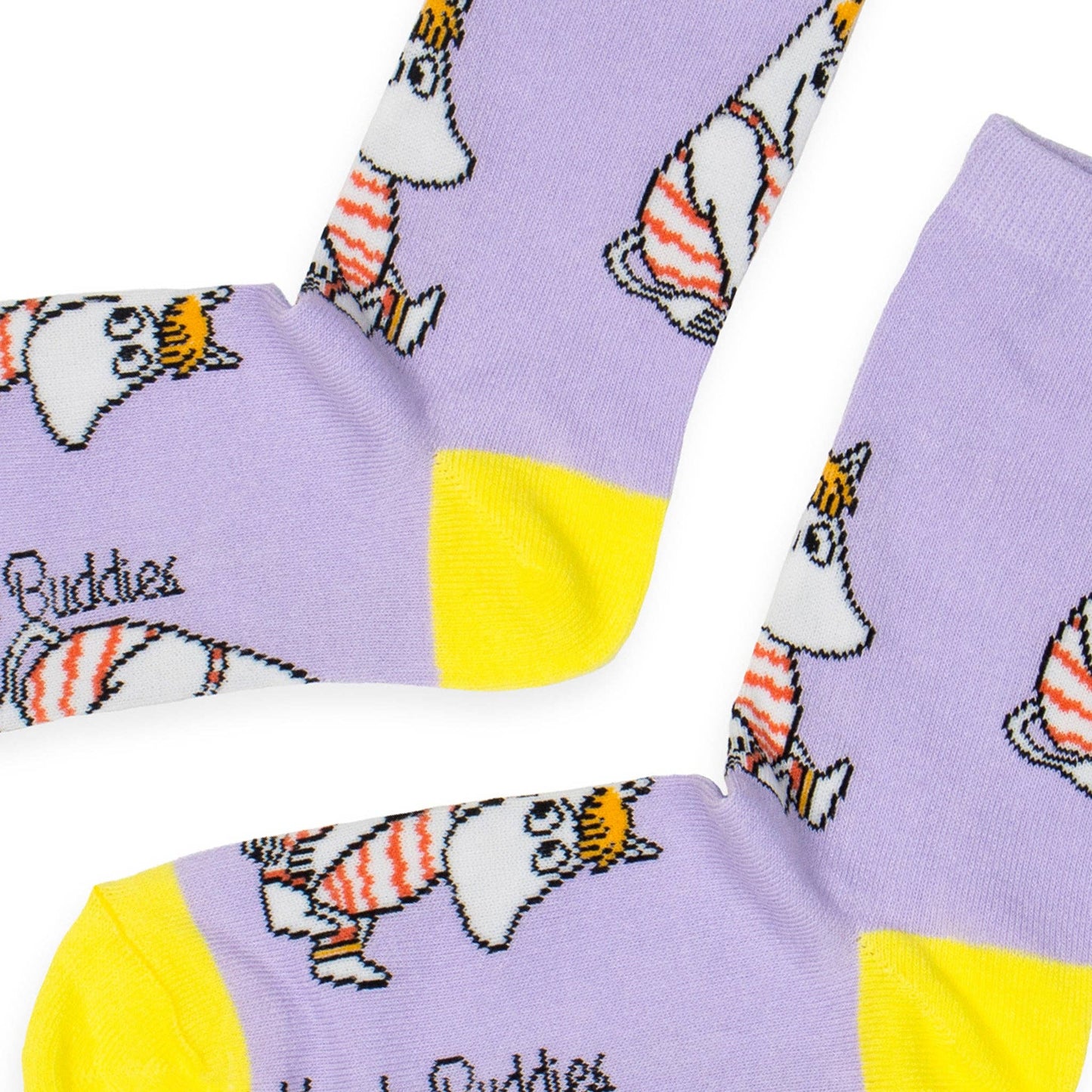 MOOMIN SOCKS (SNORKMAIDEN), WOMEN'S - LILAC/YELLOW