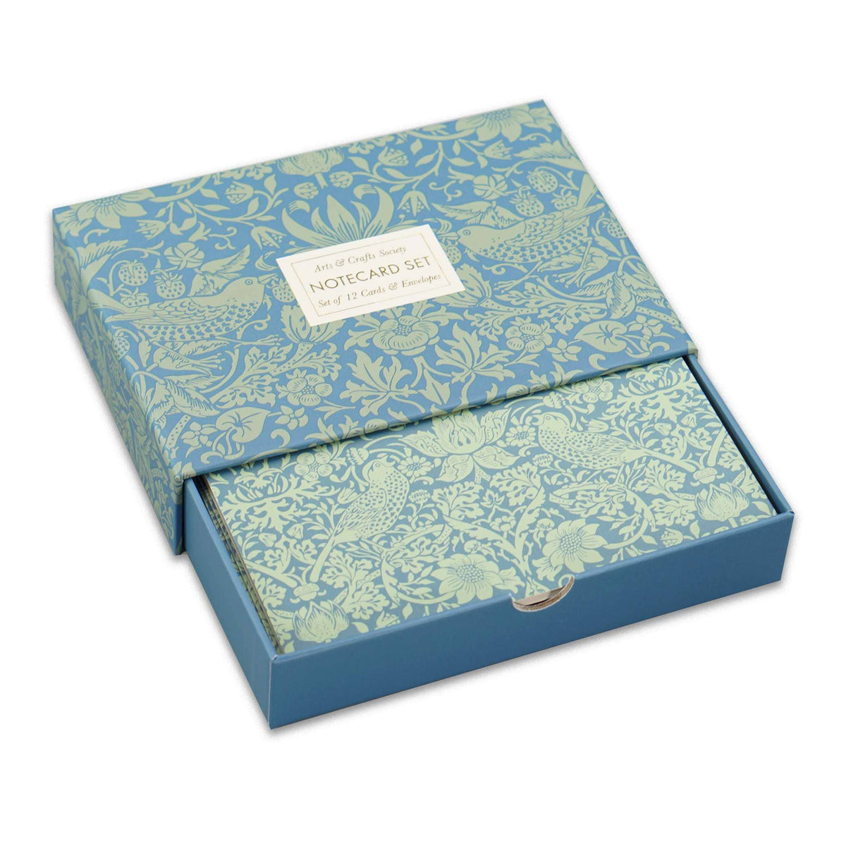 NOTE CARDS, WILLIAM MORRIS - STRAWBERRY THIEF