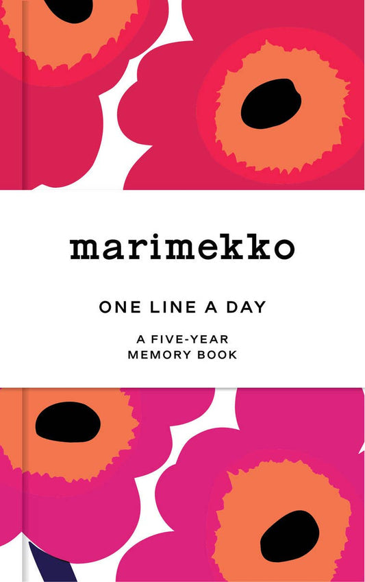 MARIMEKKO JOURNAL W/LINES - UNIKKO RED