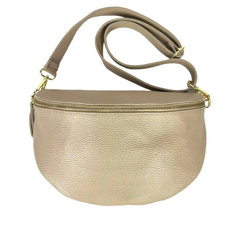 ITALIAN LEATHER - FANNY PACK, LARGE