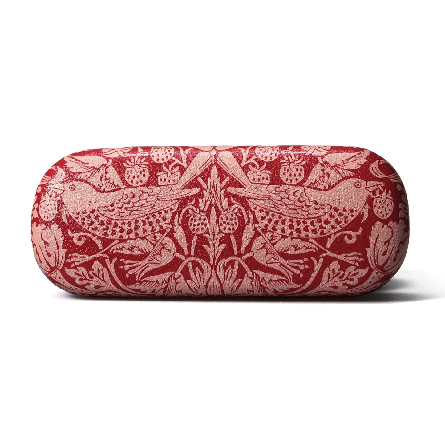 GLASSES CASE, WILLIAM MORRIS - RASPBERRY