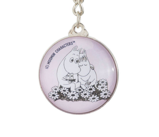 MOOMIN KEY RING, LOVE - LIGHT PINK